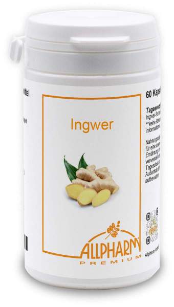 Ingwer 300 mg 60 Kapseln