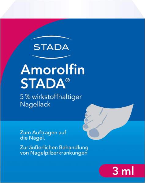Amorolfin Stada 5% Wirkstoffhaltiger Nagellack 3 ml Lösung