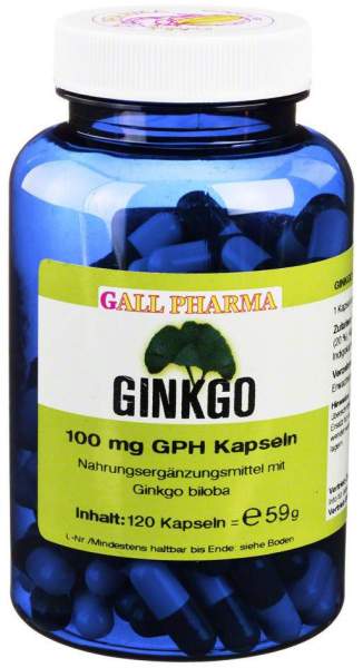 Ginkgo 100 mg Gph 120 Kapseln