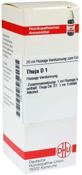 Dhu Thuja D1 20 ml Dilution