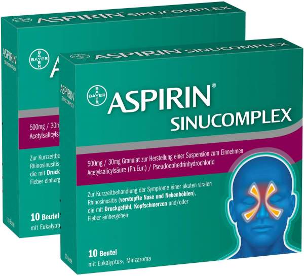 Aspirin Sinucomplex 2 x 10 Beutel Granulat