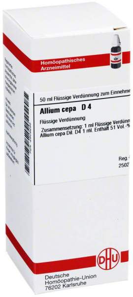 Allium Cepa D4 50 ml Dilution