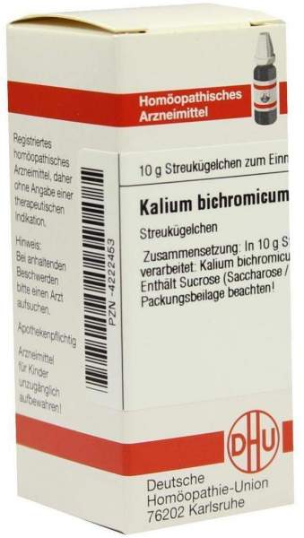 Kalium Bichromicum C 6 Globuli