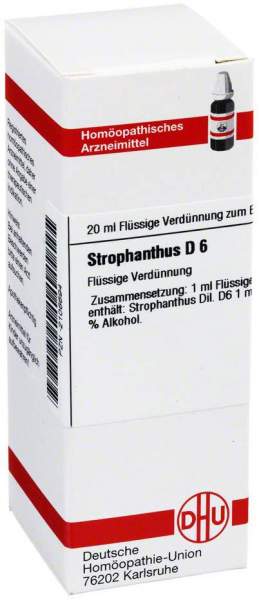Strophanthus D6 Dhu 20 ml Dilution