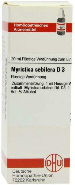 DHU Myristica sebifera D3 Dilution