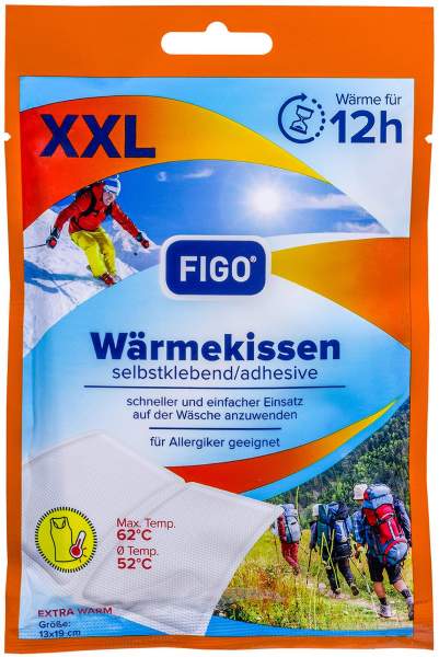 Figo Wärmekissen 12 h selbstklebend XXL 5 Stück