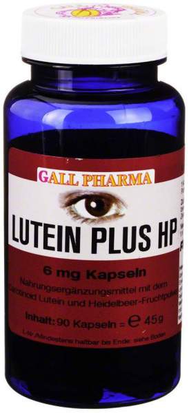 Lutein Plus Hp 6 mg 90 Kapseln