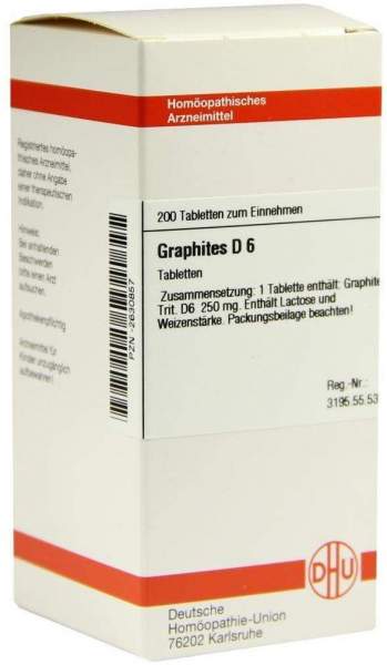 Graphites D6 200 Tabletten