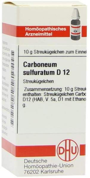 Dhu Carboneum Sulfuratum D12 Globuli