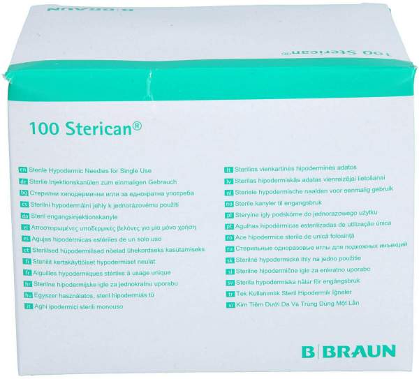 Sterican Einmalkanüle 25 G 16 mm 100 Kanülen