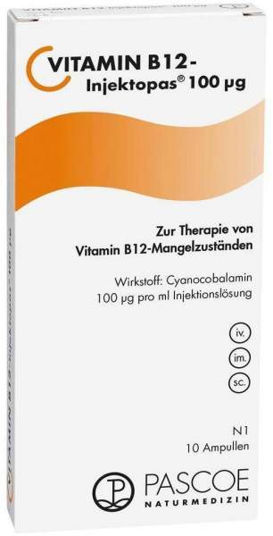 Vitamin B 12 Injektopas 100 µg 10 X 1 ml