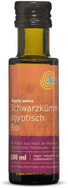 Schwarzkümmelöl Bio Ägyptisch 100 ml