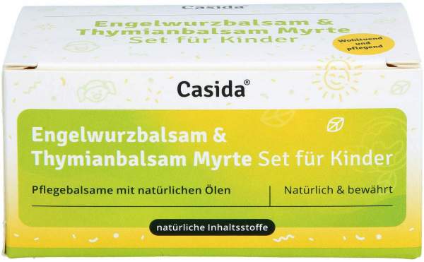 Engelwurzbalsam &amp; Thymianbalsam Mit Myrte Kinder Set 15g-25g