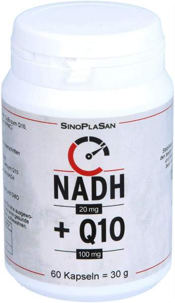Nadh 20 Mg+q10 100 mg Kapseln 60 Stück