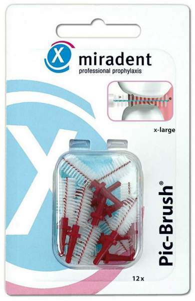 Miradent Interdentalbürsten Pic-Brush X-Large 12 Stück