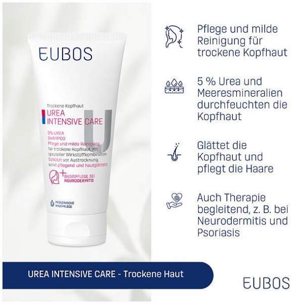 Eubos Trockene Haut Urea 5 % Shampoo 200 ml