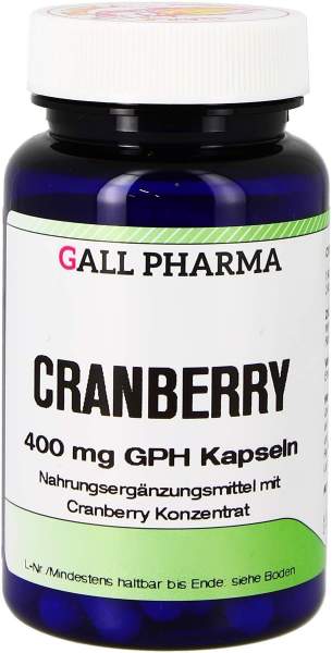 Cranberry 400 mg Gph 60 Kapseln