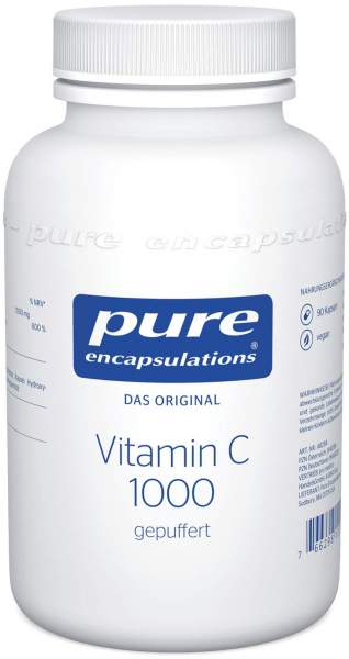 Pure Encapsulations Vitamin C 1000 Gepuffert 90 Kapseln