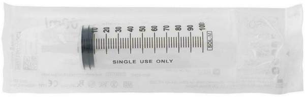 Sol-M 100 ml Spritze M.Katheteransatz M.Luer-Adap.