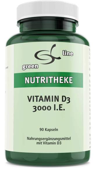 Vitamin D3 3.000 I.E. Kapseln 90 Stück