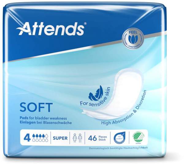 Attends Soft 4 Super Einlagen