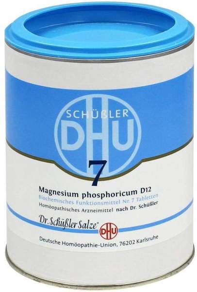 Biochemie Dhu 7 Magnesium Phosphoricum D12 1000 Tabletten