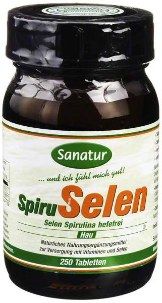 Spiruselen Selen Spirulina 250 Tabletten