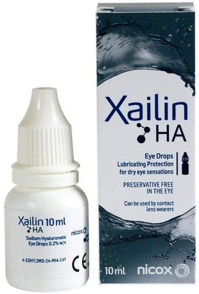 Xailin Ha 10 ml Augentropfen
