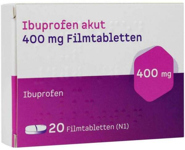 Ibuprofen Akut 400 mg Filmtabletten