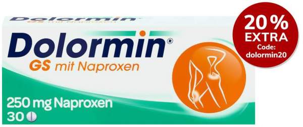 Dolormin GS mit Naproxen 30 Tabletten