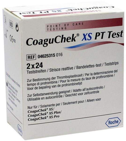 Coaguchek Xs Pt 2 X 24 Tests