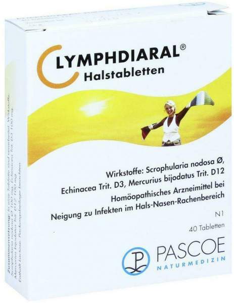 Lymphdiaral 40 Halstabletten