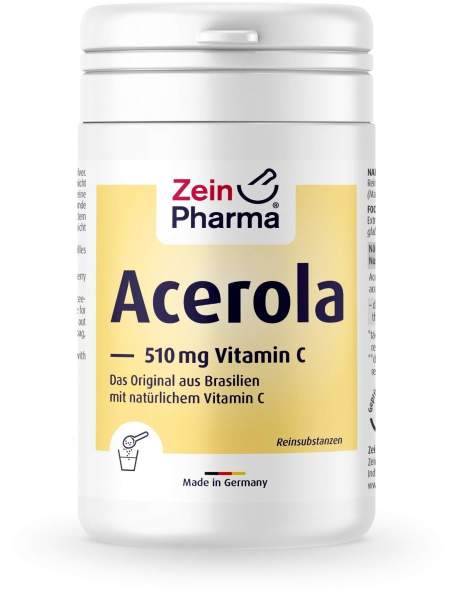 Acerola Pur Pulver mit Vitamin C 150 g Pulver