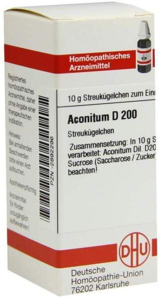 DHU Aconitum D200 10 g Globuli