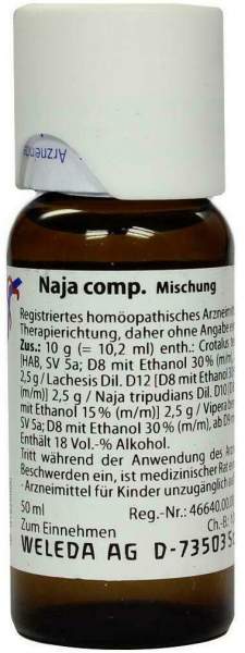 Weleda Naja Comp 50 ml Dilution