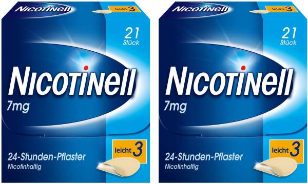 Nicotinell 7 mg 24-Stunden-Pflaster 2 x 21 Stück