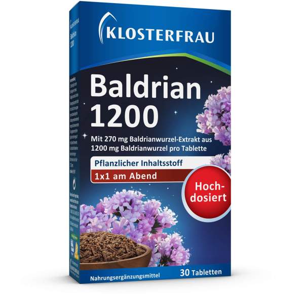 Klosterfrau Baldrian 1200 Tabletten 30 Stück