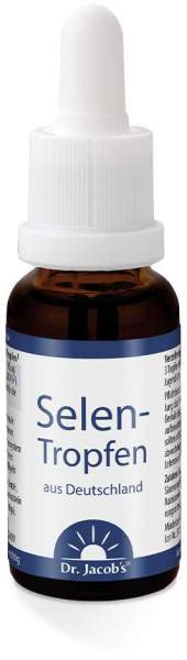 Selen Tropfen Dr.Jacobs 20 ml