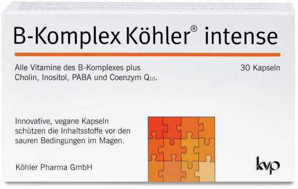 B-Komplex Köhler Intense 30 Kapseln