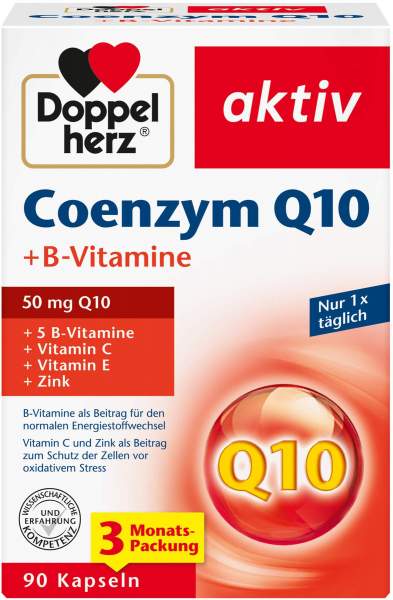 Doppelherz Coenzym Q10+b Vitamine Kapseln 90 Stück