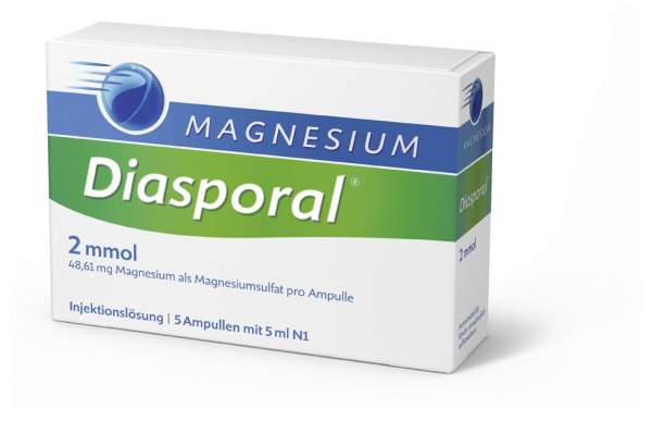 Magnesium Diasporal 2 Mmol 5 X 5 ml Ampullen