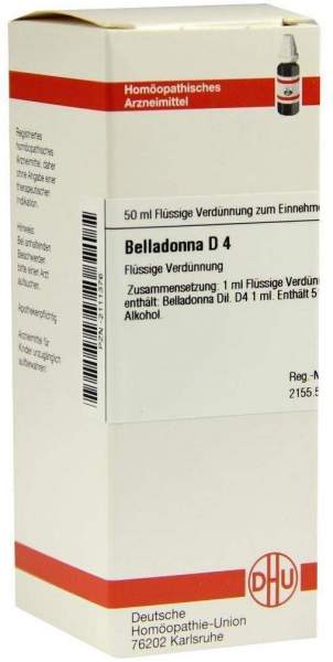 DHU Belladonna D4 50 ml Dilution