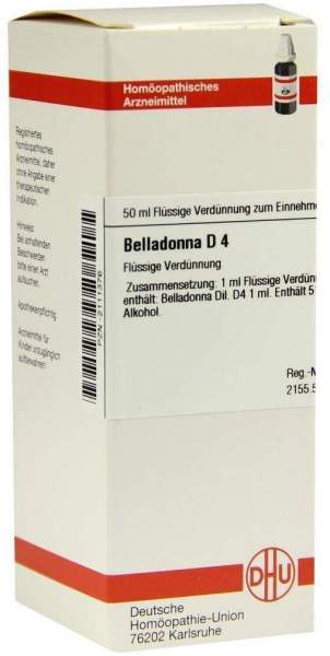 Belladonna D4 50 ml Dilution
