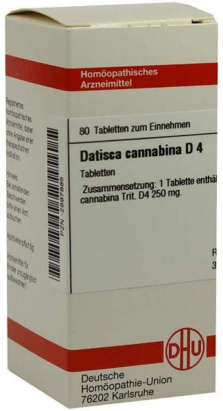 DHU Datisca cannabina D4 80 Tabletten