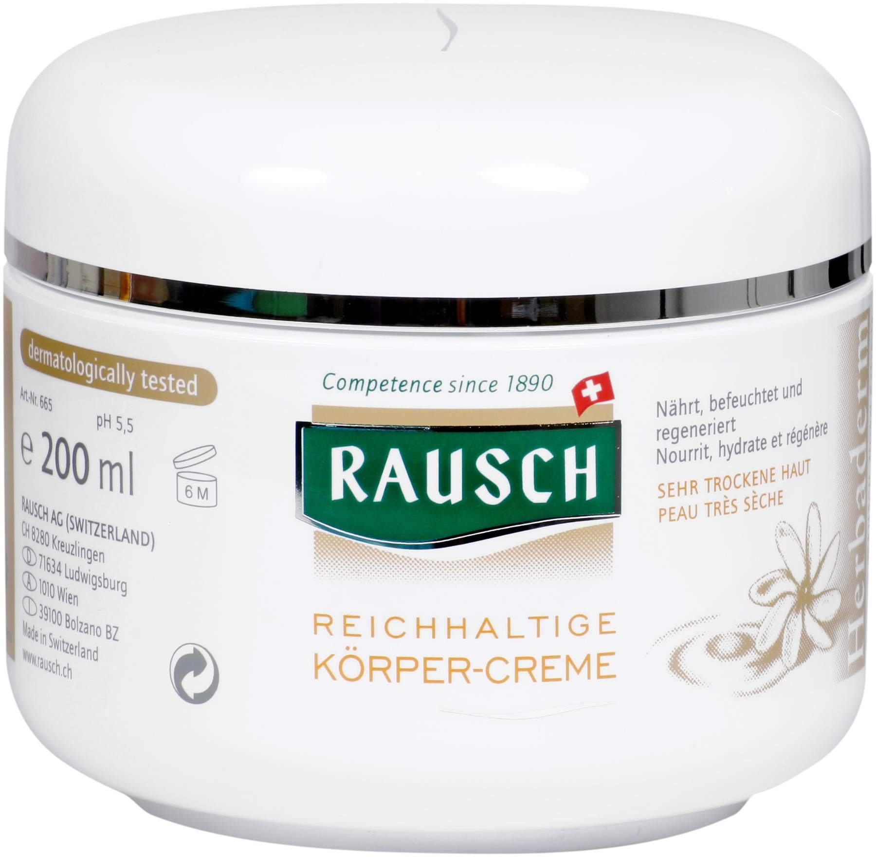 Rausch Korper Creme Body Rich Kaufen Volksversand Versandapotheke