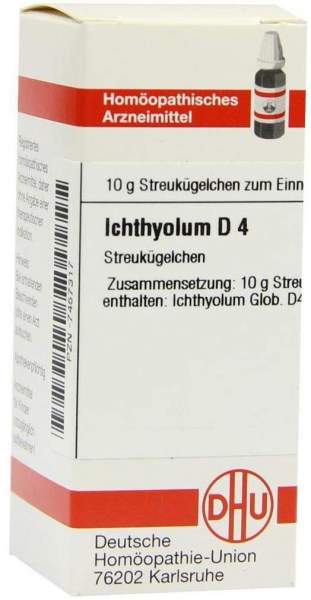 Ichthyolum D 4 Globuli