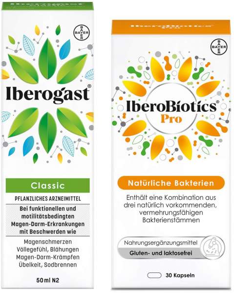 Iberogast Classic 50 ml + Iberobiotics Pro 30 Kapseln