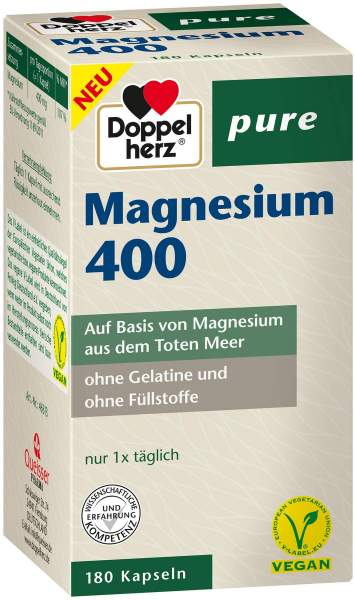 Doppelherz pure Magnesium 400 180 Kapseln