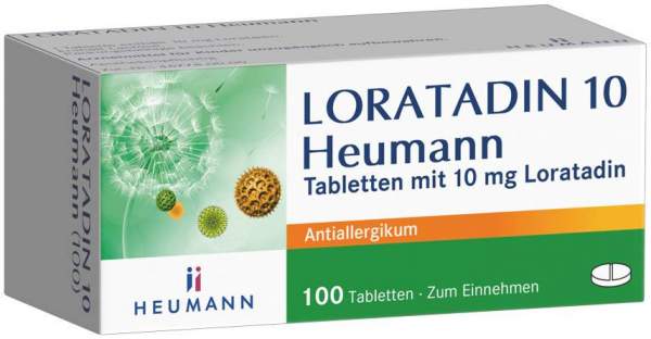Loratadin 10 Heumann 100 Tabletten