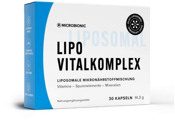 Lipo Vitalkomplex Microbionic 60 Kapseln